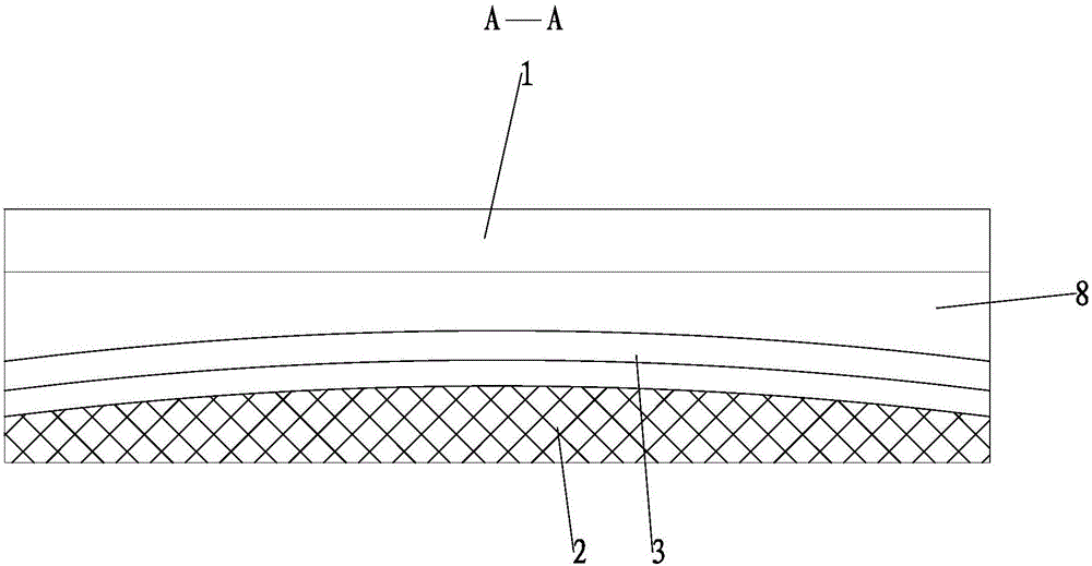 Contact type deformation heat box for elasticizer