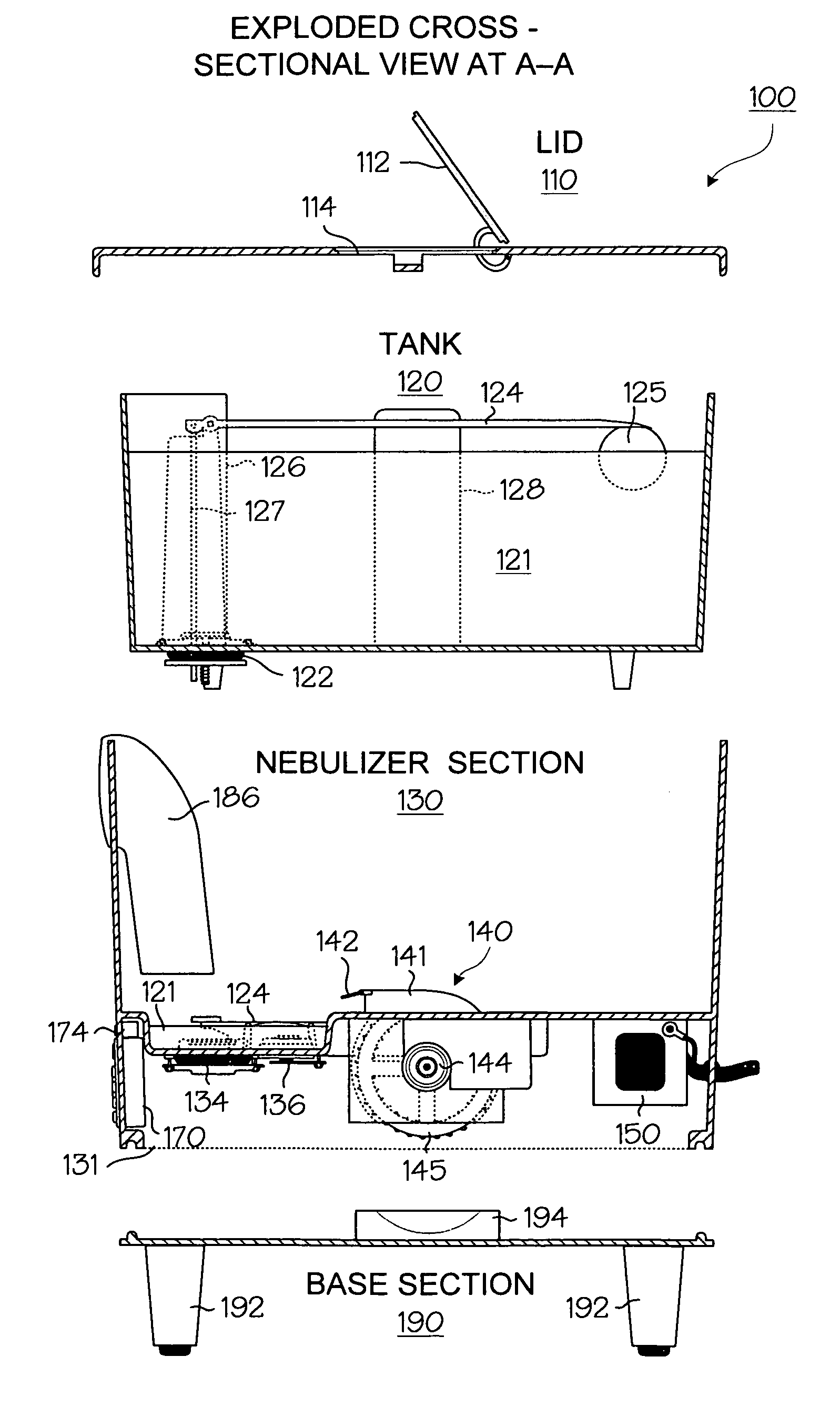 Ultrasonic humidifier for repelling insects