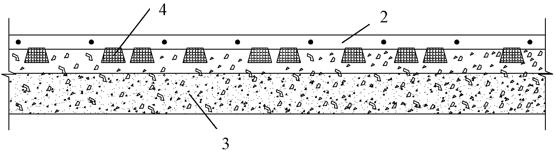 Existing railway reinforcement construction method in jacking process of box body