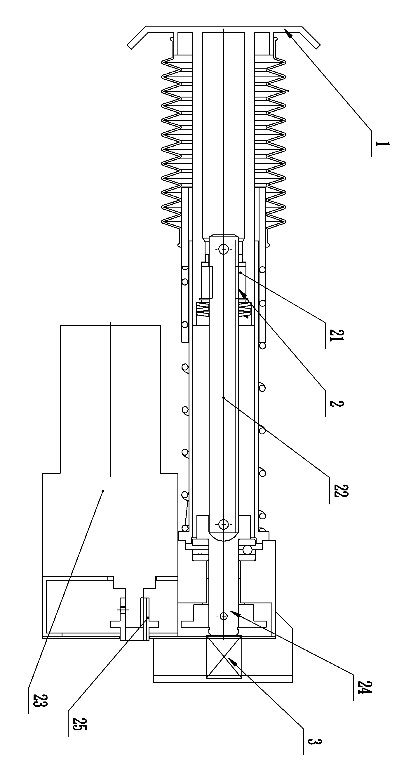 Supporting leg for vehicles