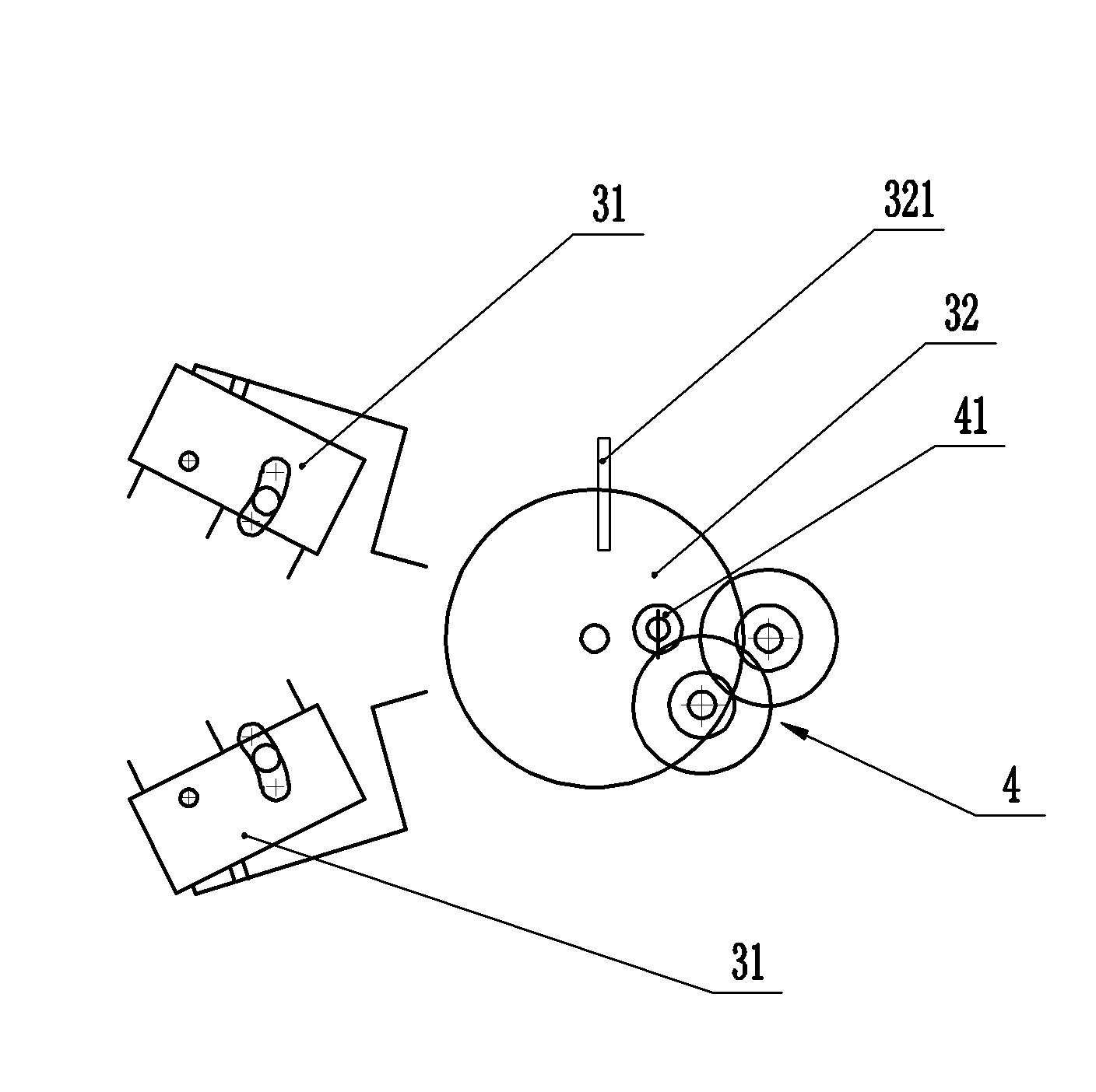 Supporting leg for vehicles