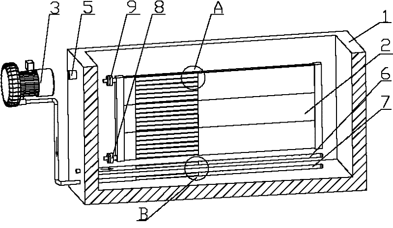 Gas disturbance type low-temperature liquid