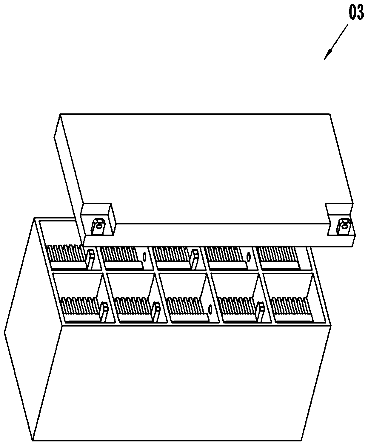 Safe forcible entry and recovery method and system for lead-acid storage battery, and automatic operation method