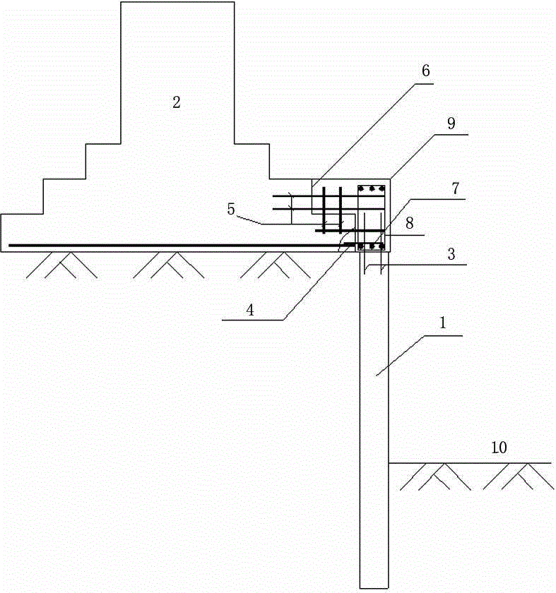 Underpinning Method of Pile Foundation Adjacent to Deep Foundation Pit of Building