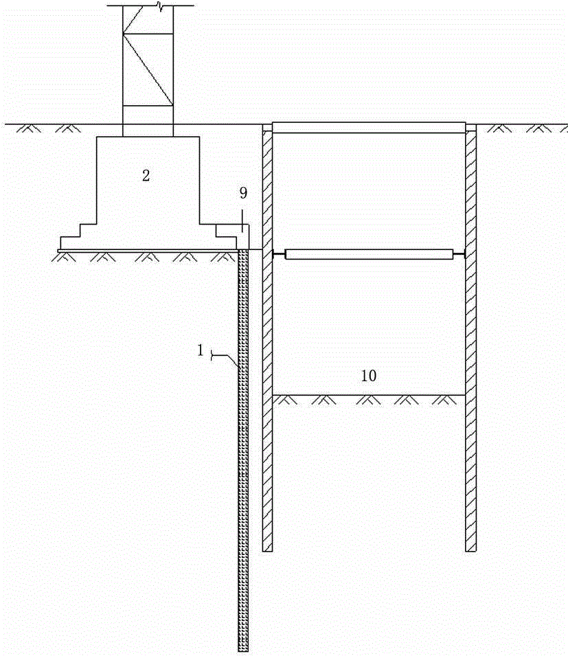 Underpinning Method of Pile Foundation Adjacent to Deep Foundation Pit of Building