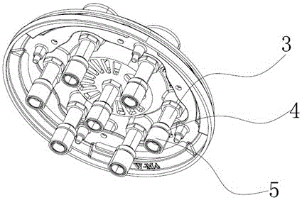 Burner firepower distribution system