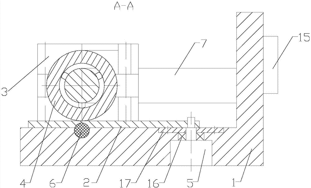 Arc bent pipe inner wall machining tool