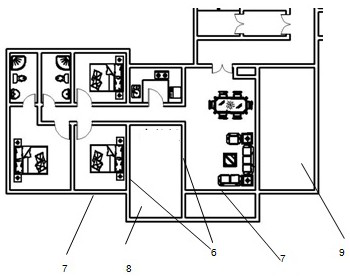 Air courtyard structure