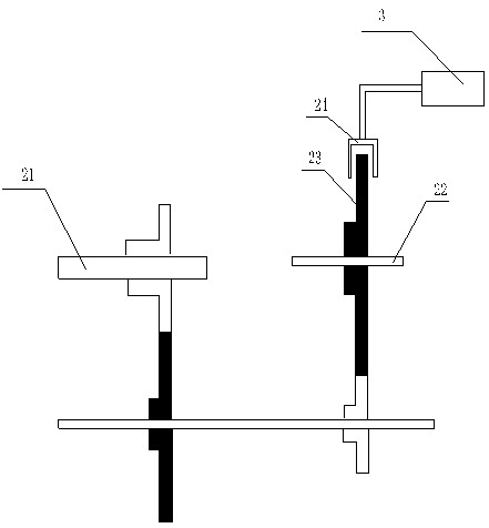 Controllable synchronous lifting device