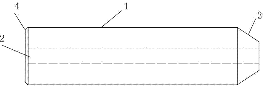 Copper-plating-free air-gouging carbon bar and process method thereof