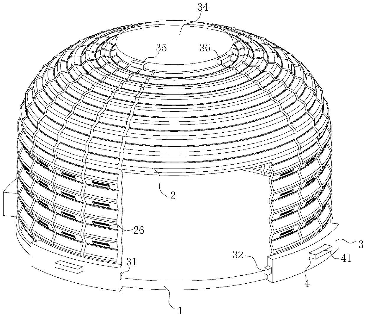 Insect-proof and radiation-proof fabric and preparation process thereof