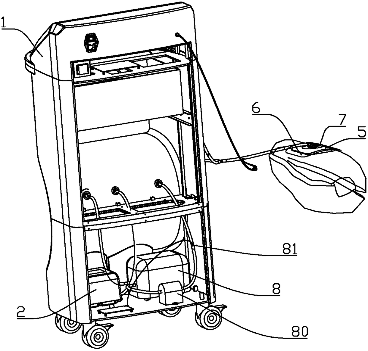 Intelligent humidity control temperature control spray wound treatment system