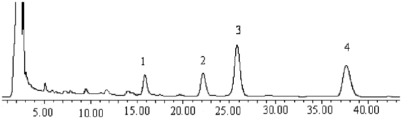 Method for detecting tanshinone compounds in compound salvia tablets