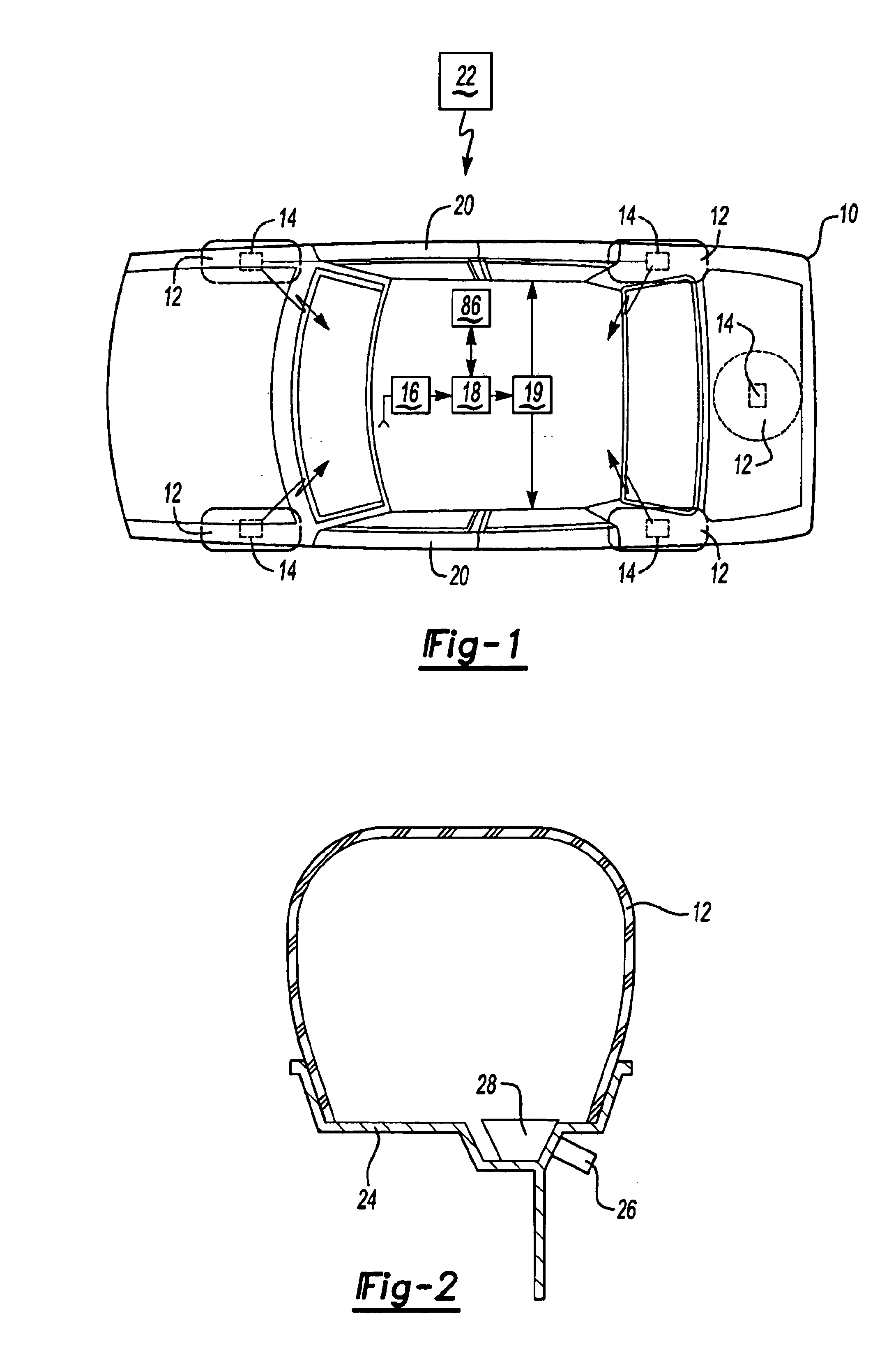 Combined tire pressure monitoring and keyless entry receiver