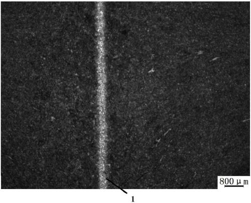 Bainite steel rail welding joint, and post-weld heat treatment method for controlling 'white block' structure of bainite steel rail welding joint