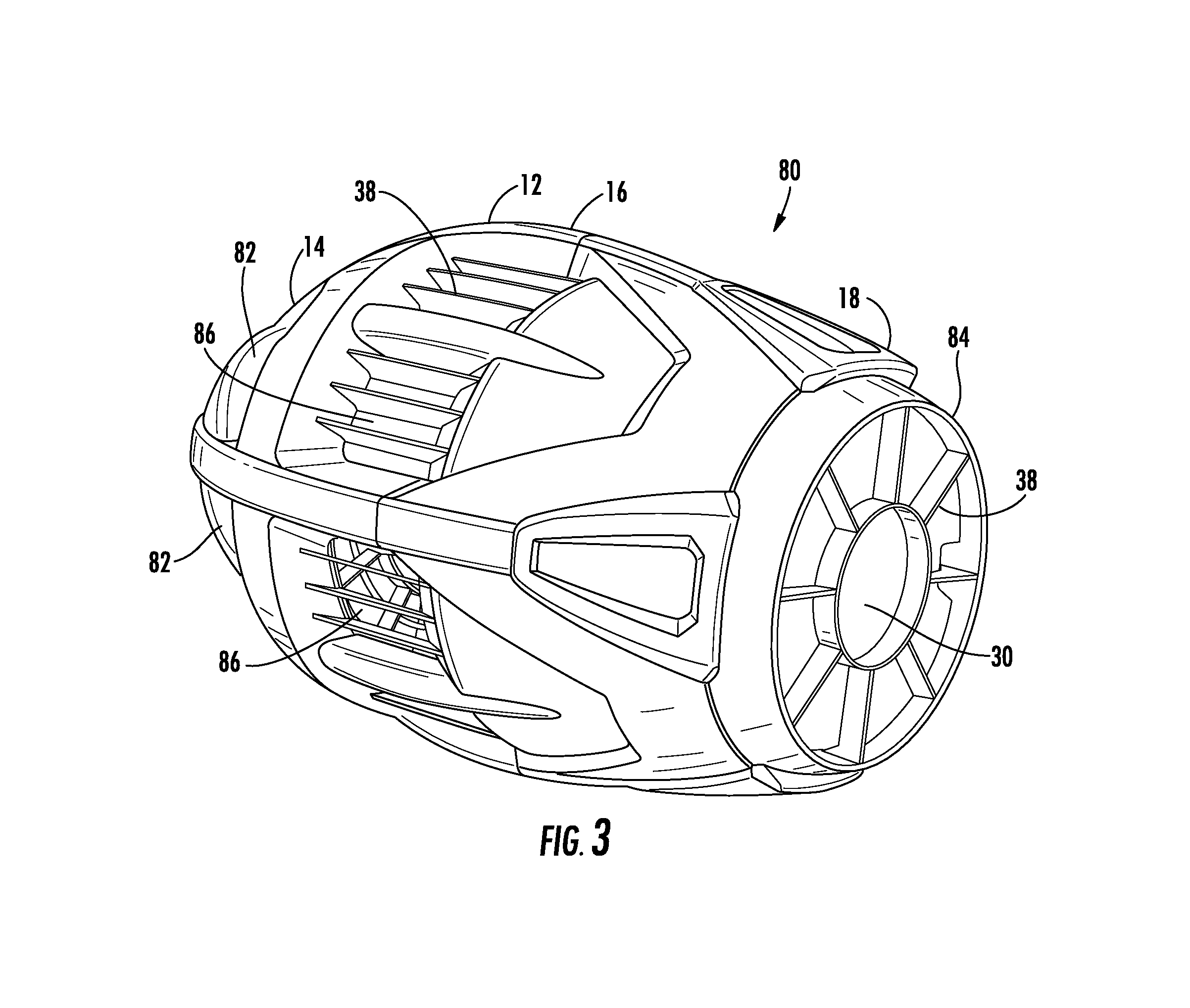 Self-propelled football with gyroscopic precession countermeasures