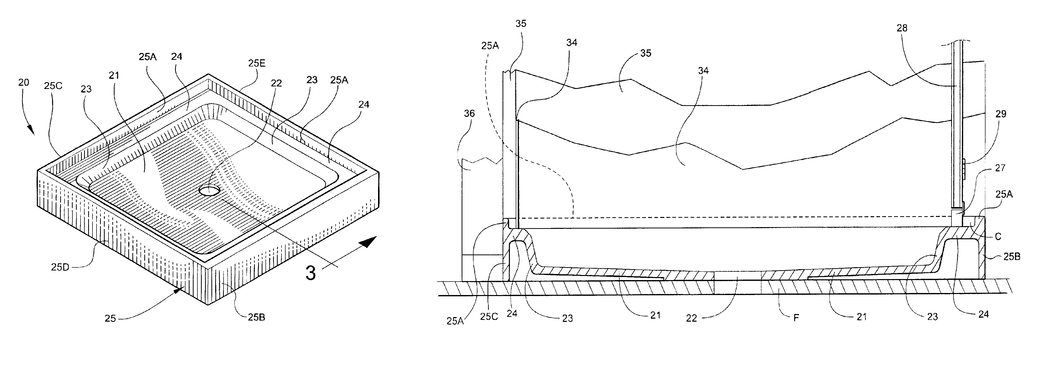 Shower pan