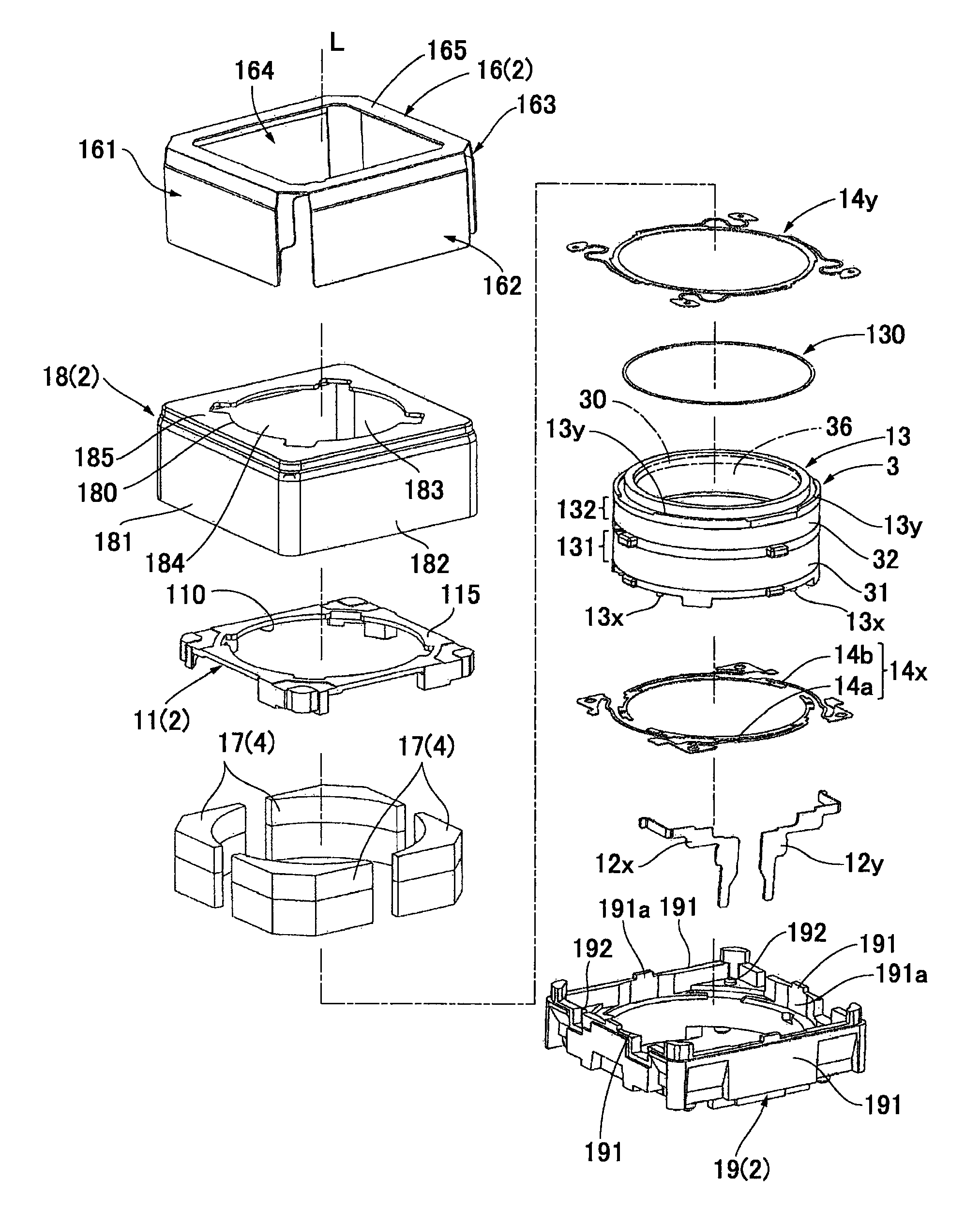 Lens drive device