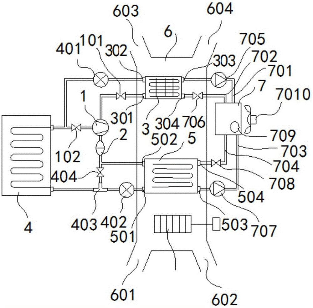 Battery pack cooling device of electric car