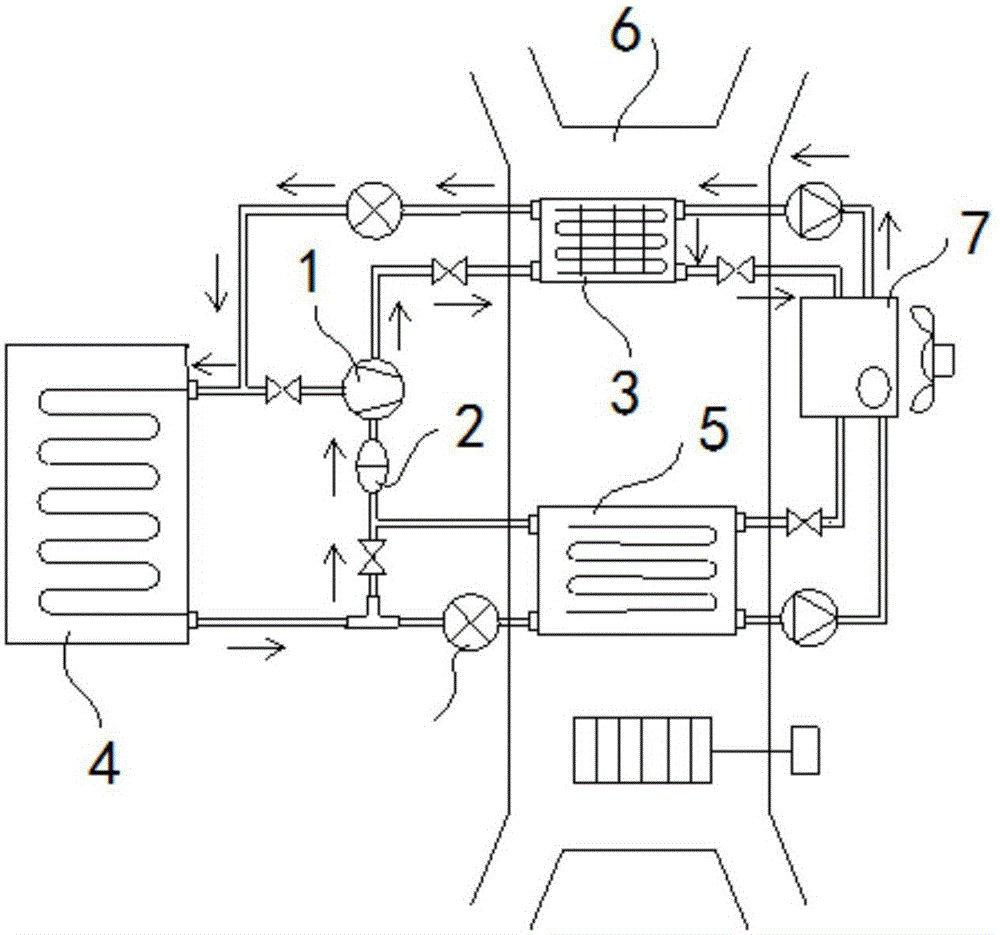 Battery pack cooling device of electric car