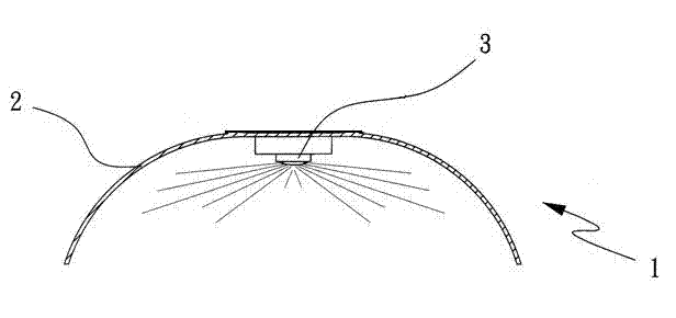 LED (light emitting diode) lighting and cooling system