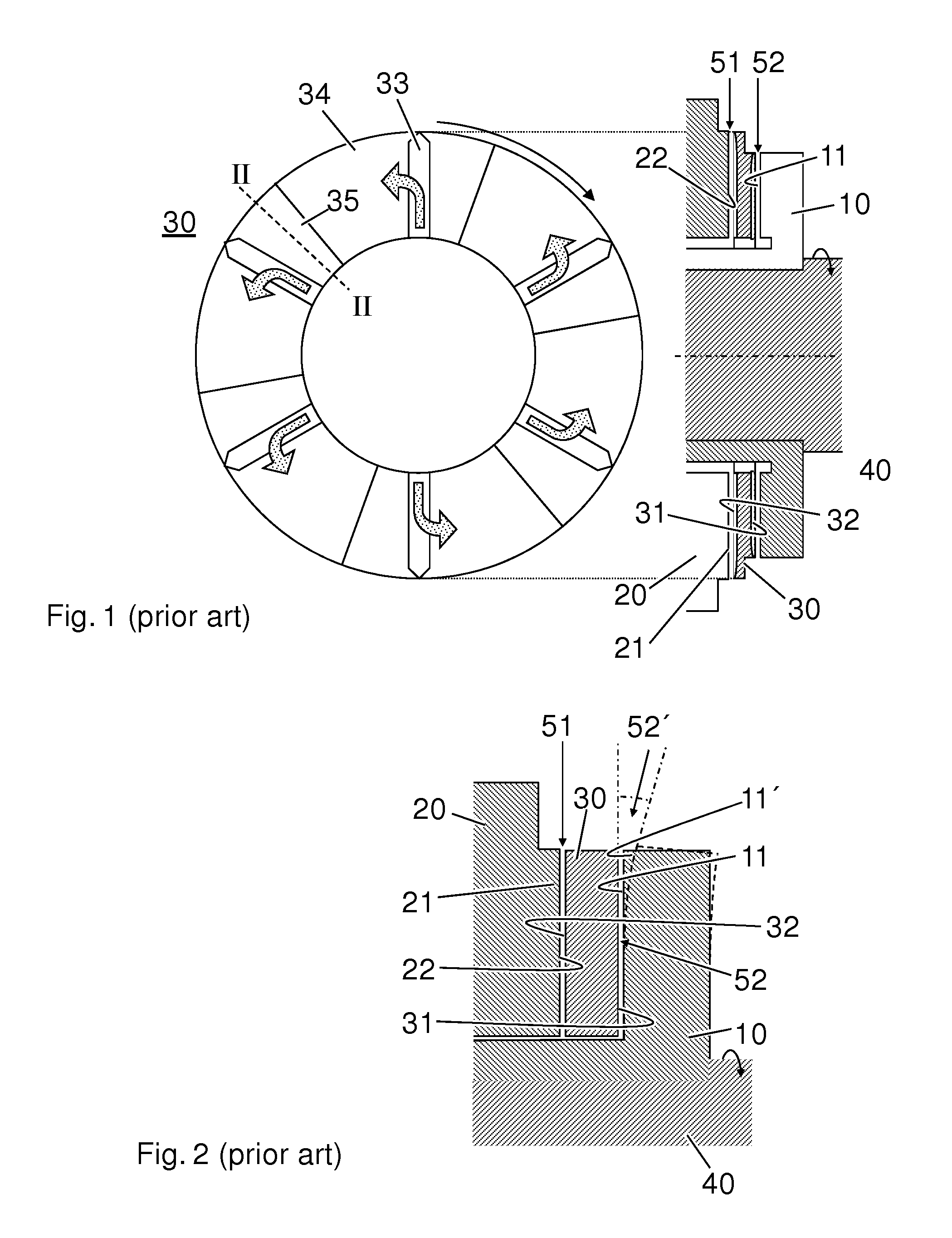 Hydrodynamic axial bearing