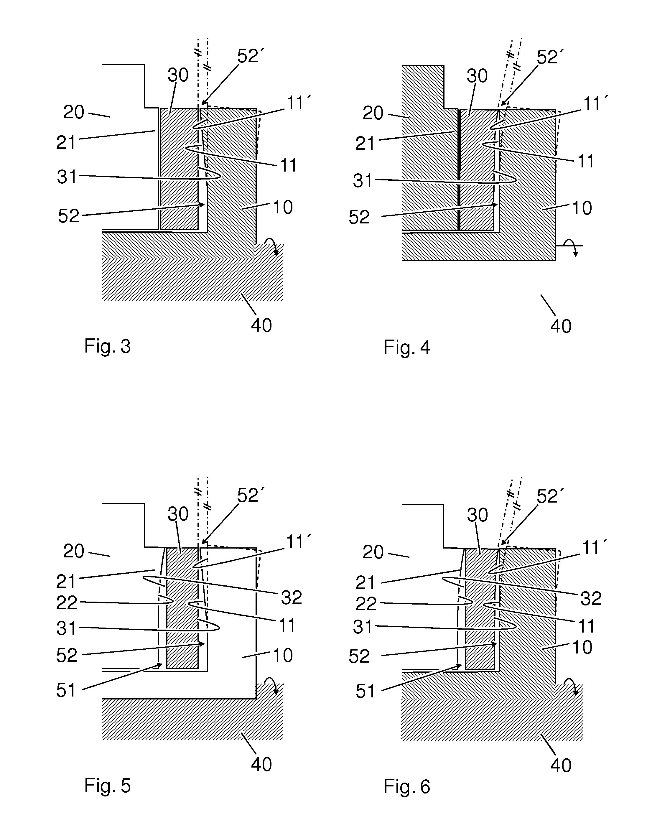 Hydrodynamic axial bearing