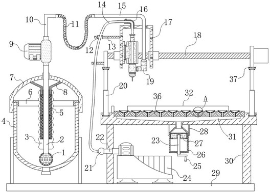 Multi-color-temperature LED light source dispensing device