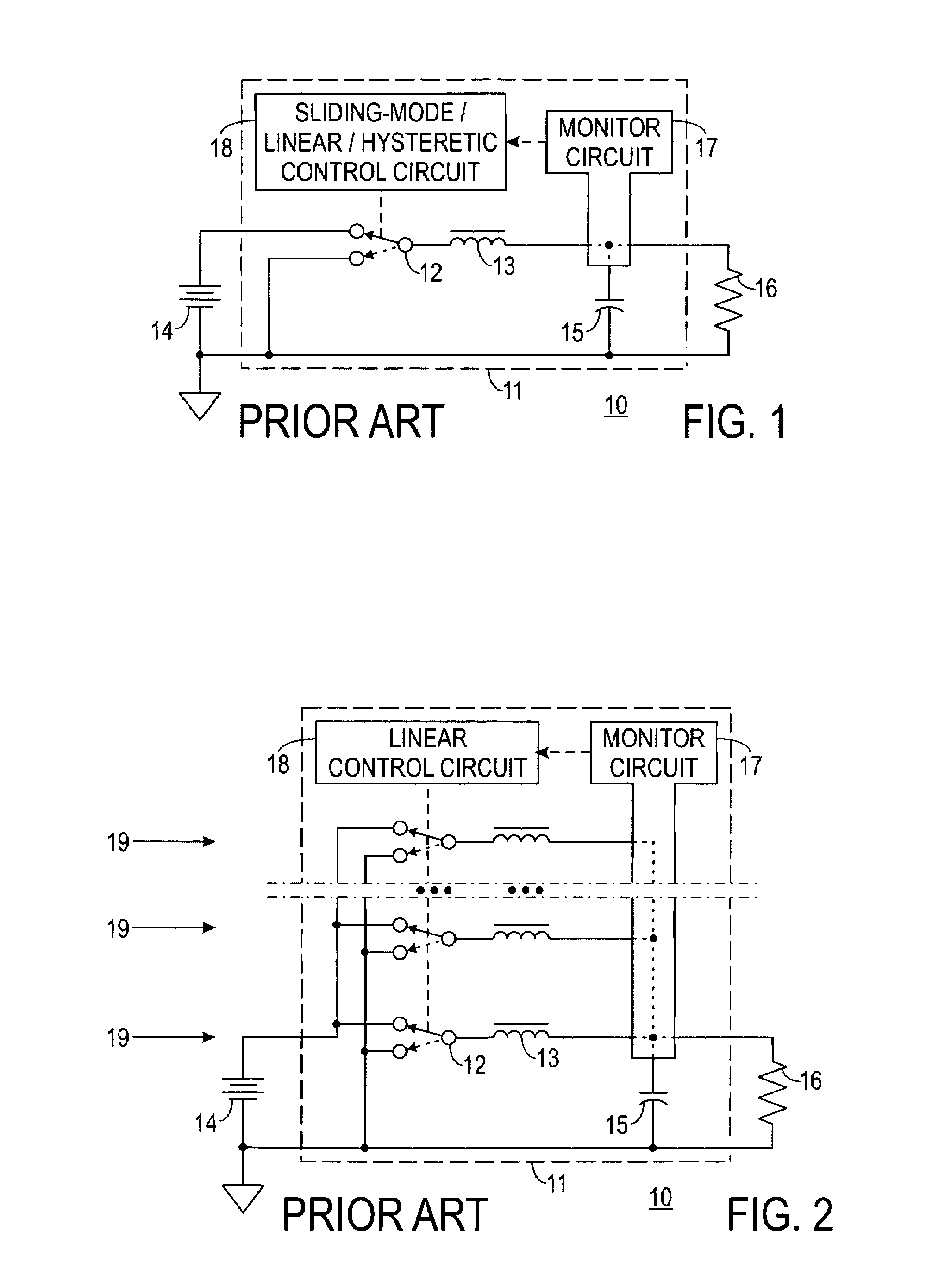 Apparatus and method for fixed-frequency control in a switching power supply