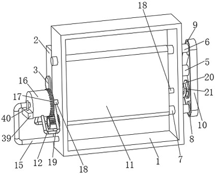 Embedded water-jet loom capable of being applied to multi-width cloth