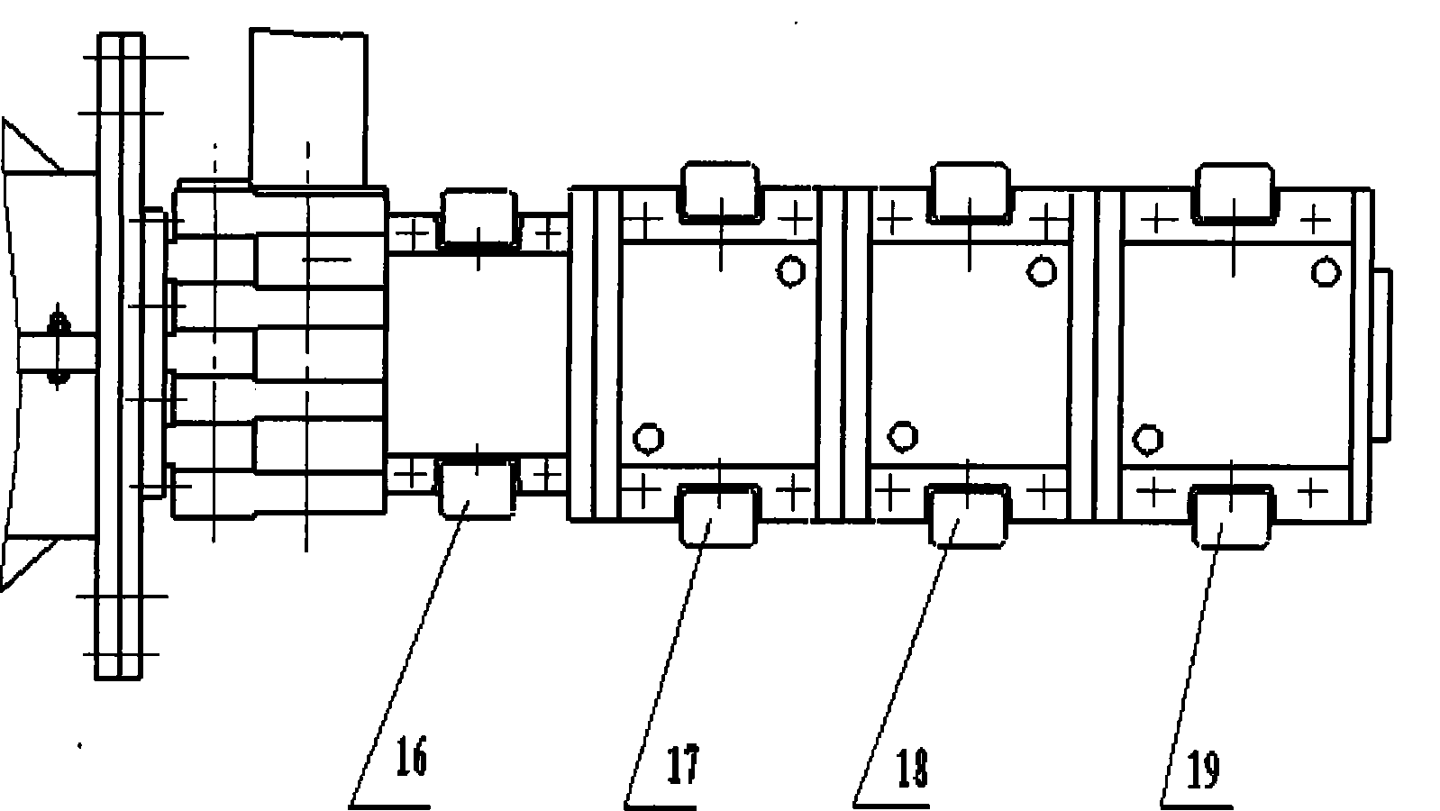 Processing method, processing device and saccharification method of extruded enzyme-added beer accessories