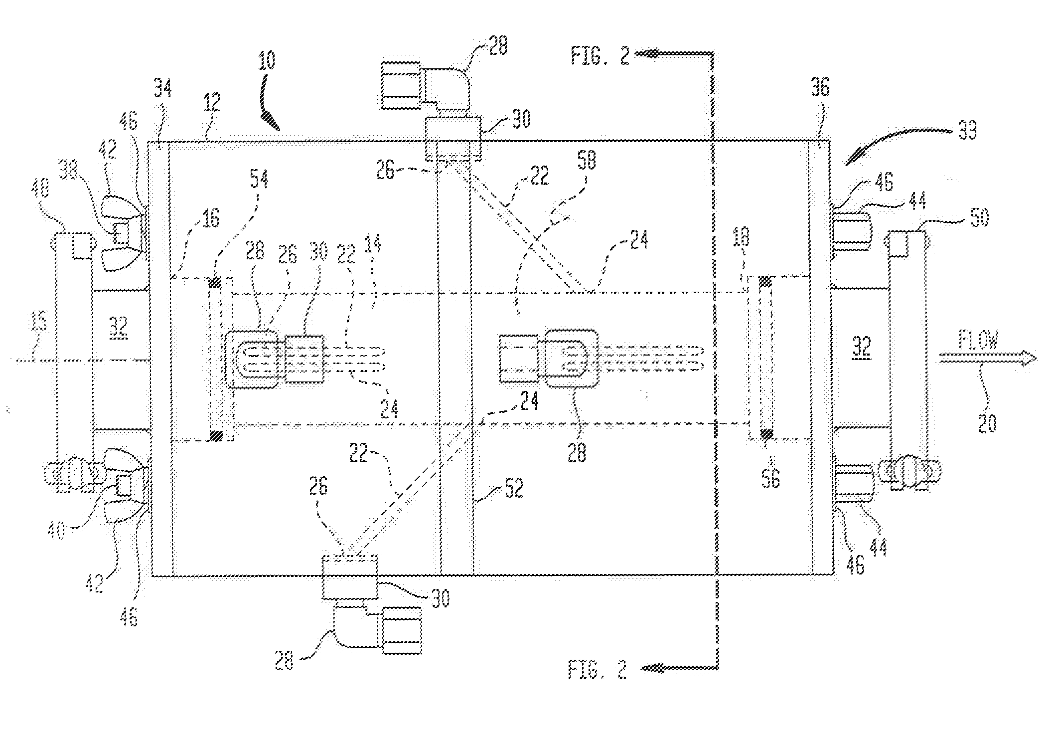 Inline mixing injector for liquid products