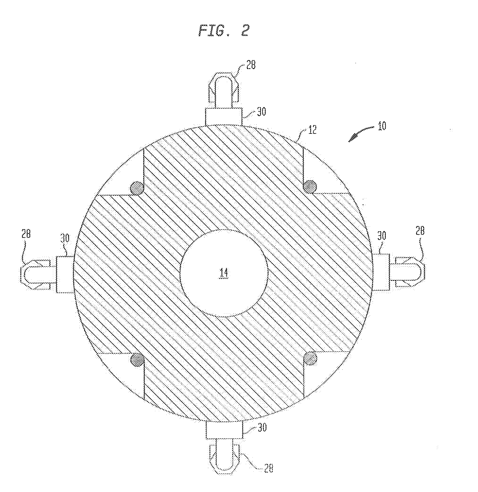 Inline mixing injector for liquid products