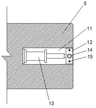 Auxiliary device for transferring automobile into garage