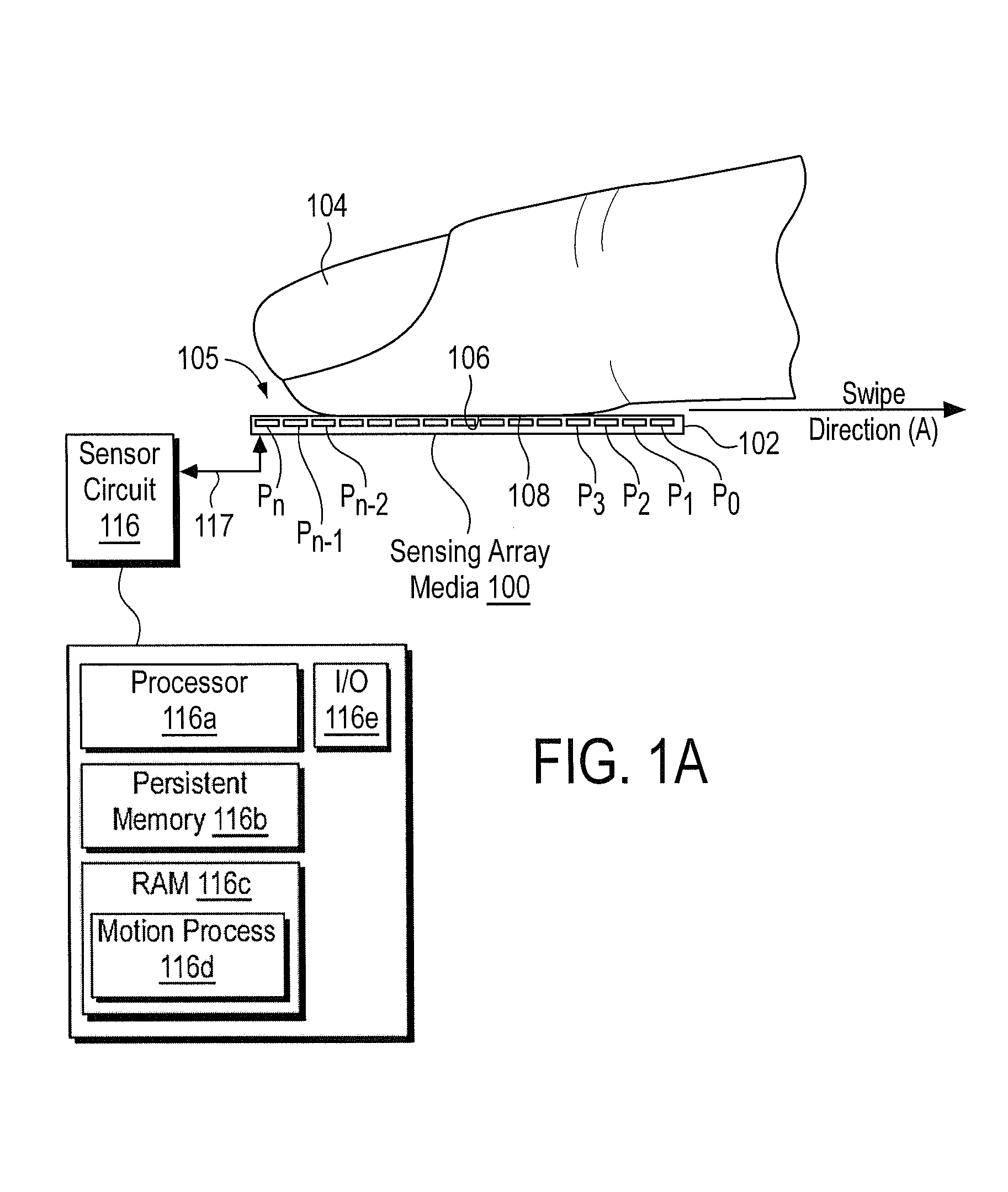 Method and algorithm for accurate finger motion tracking