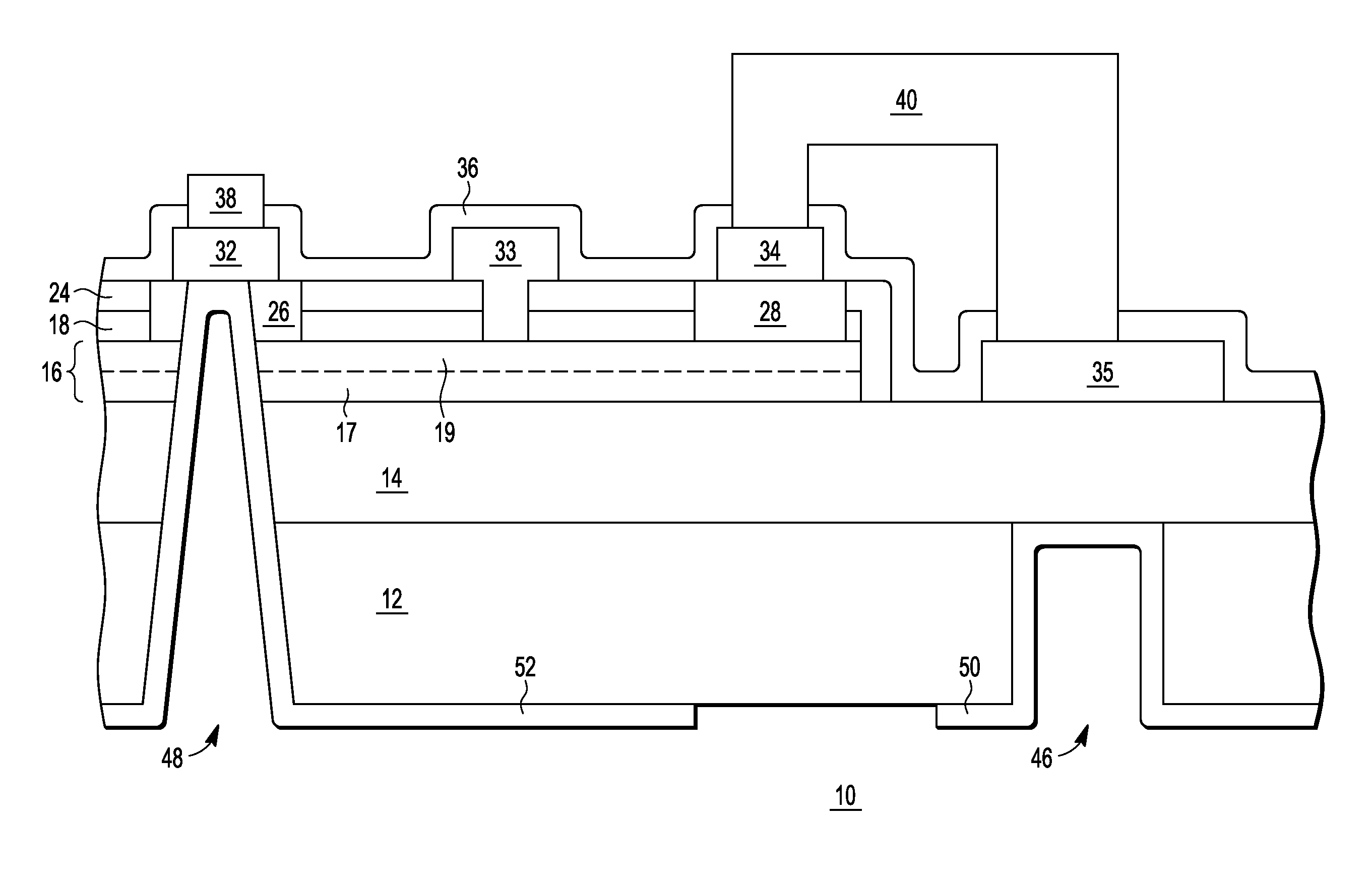 Integrated circuit having a bulk acoustic wave device and a transistor