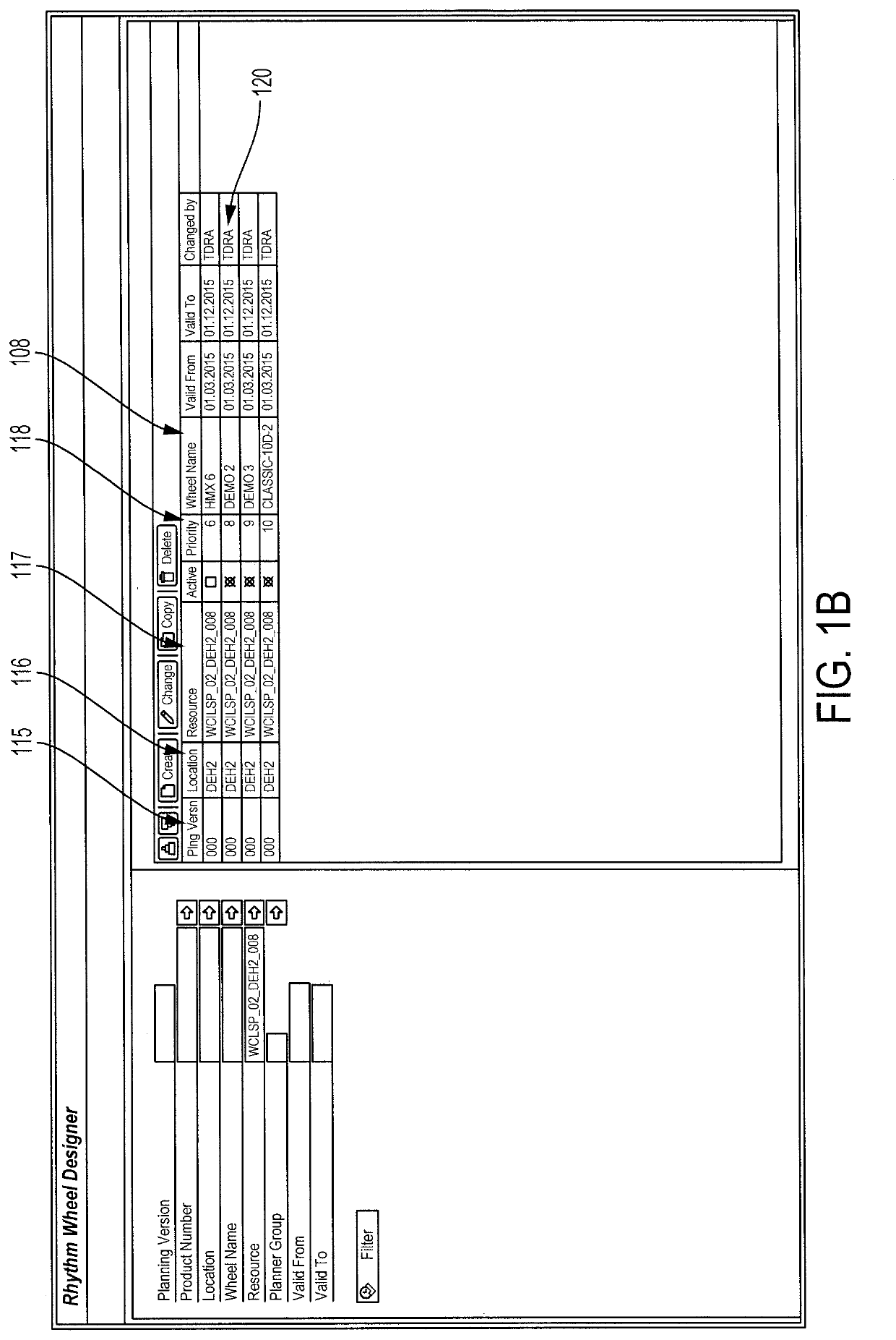 System and method for high-mix wheels for capacity planning resource planning and material resource planning