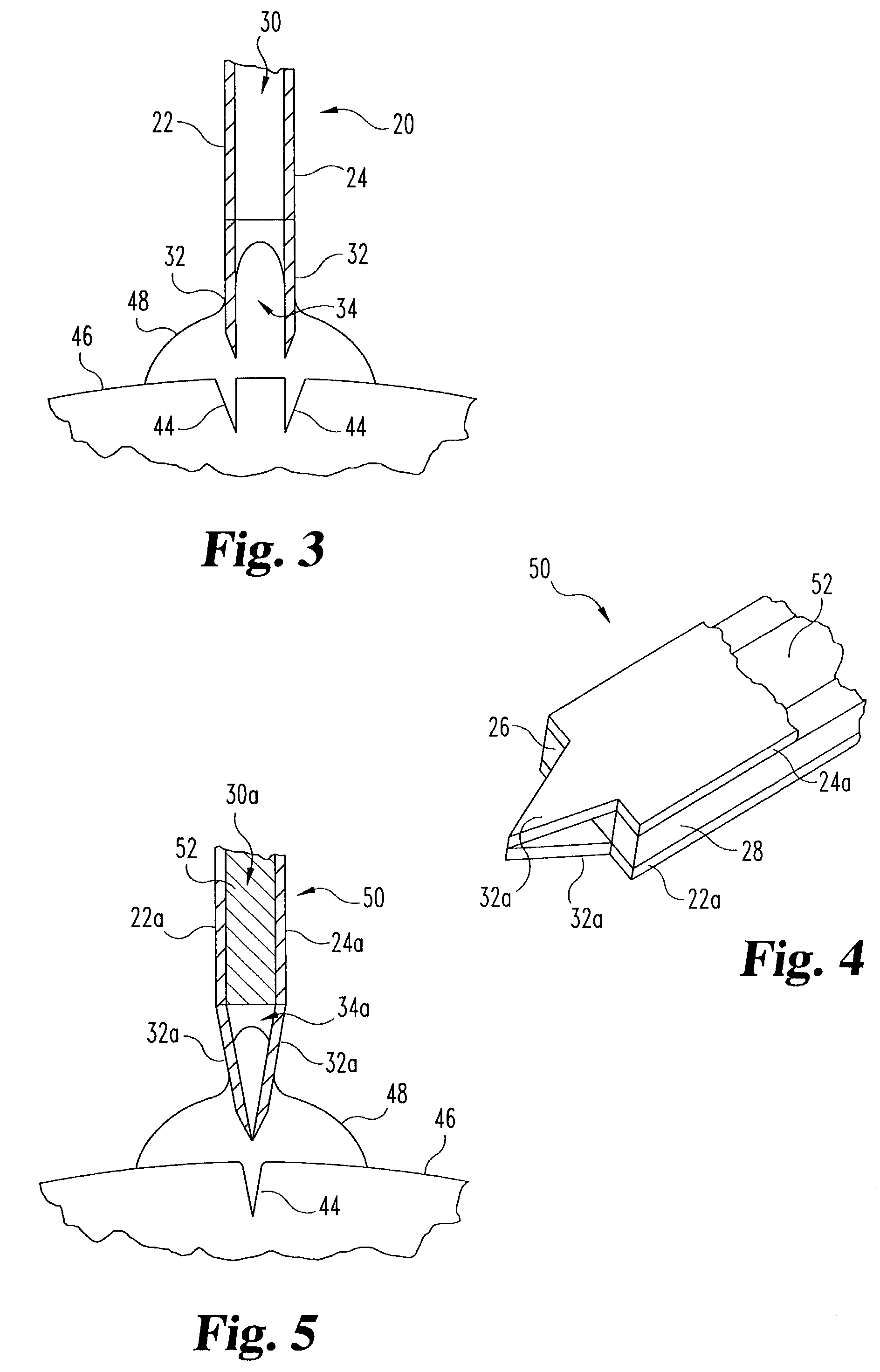 Dual blade lancing test strip