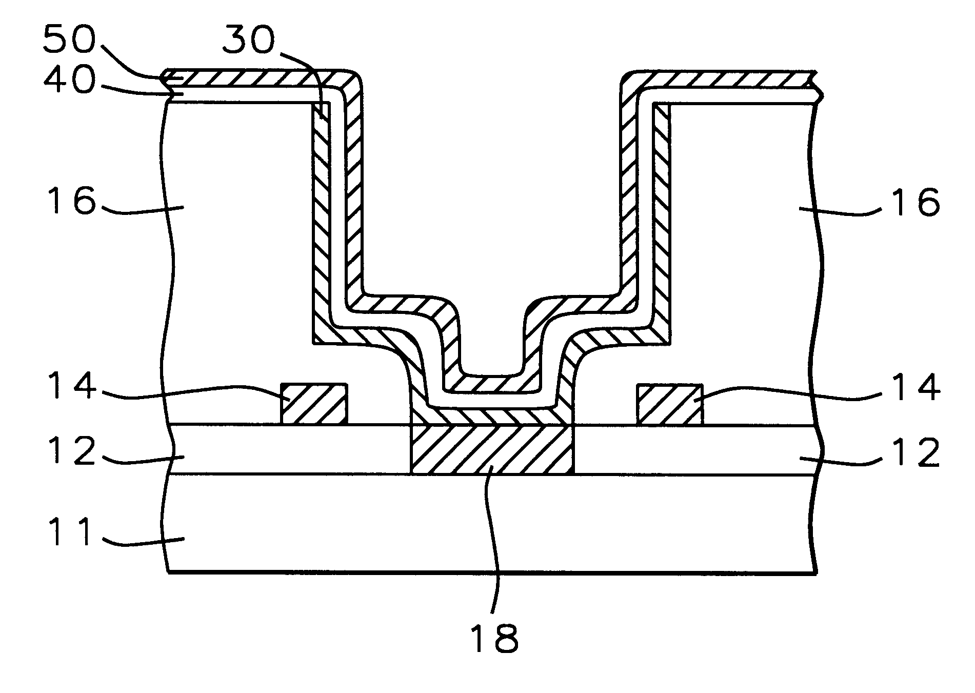 Structure and method for forming a capacitor dielectric using yttrium barium copper oxide