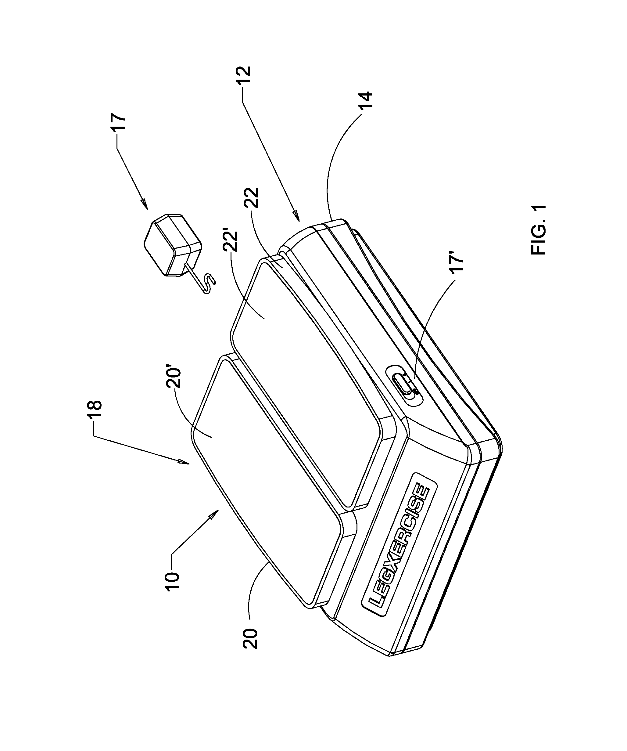 Leg exercise assembly