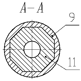 An anti-stick-slip torsional impact drilling tool