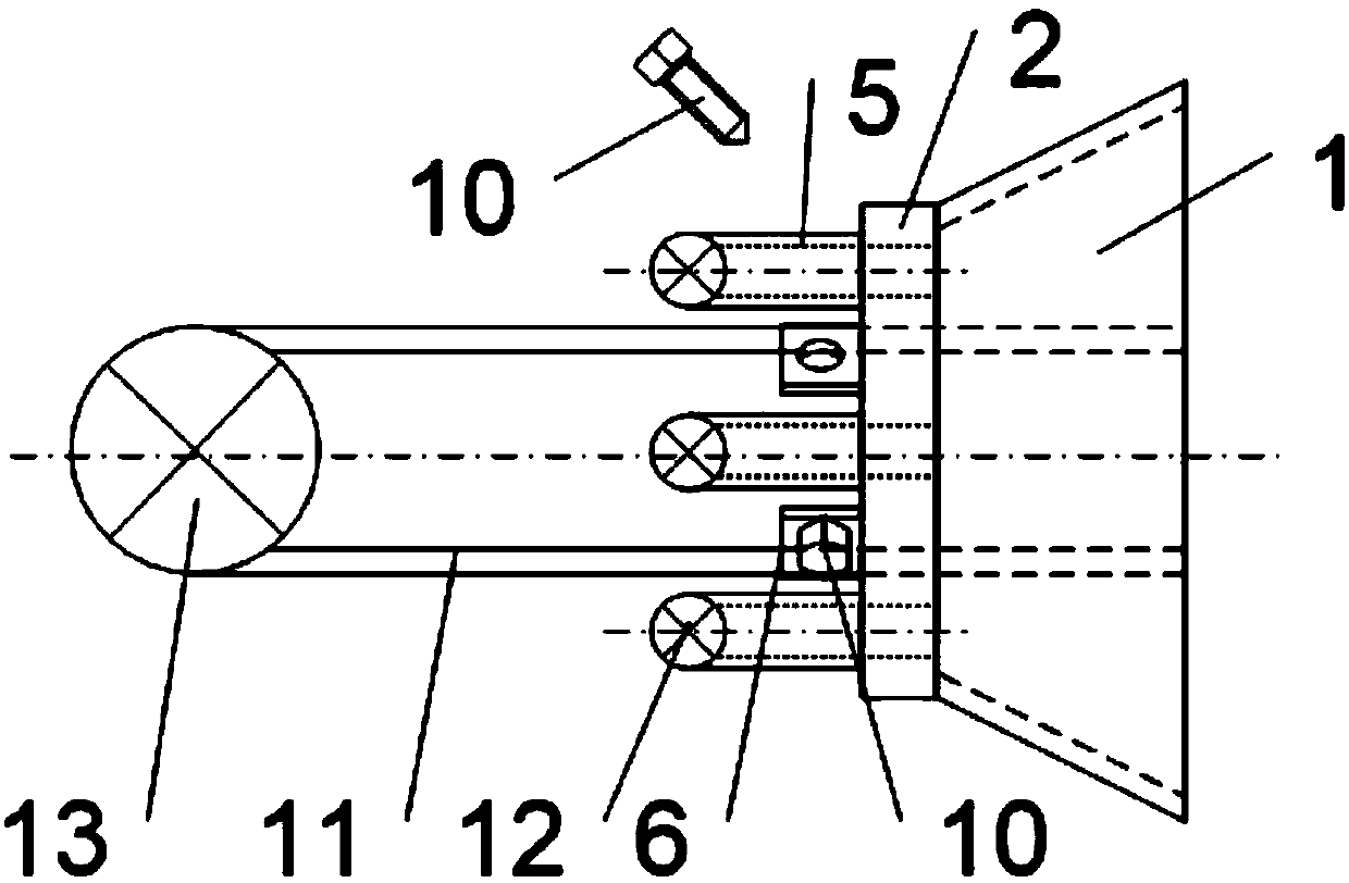 Pulse concrete-high pressure air combined sprayer and concrete spraying method