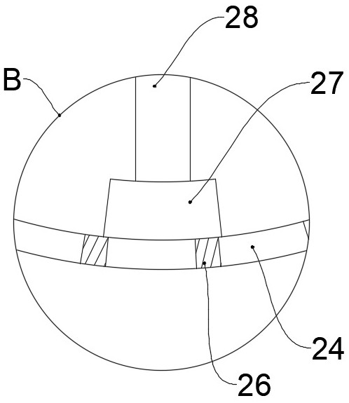 Deep foundation pit rapid dewatering device