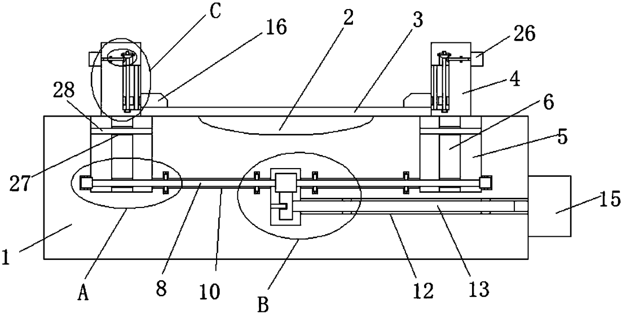 Stamping die half-arc-shaped sheet metal parts