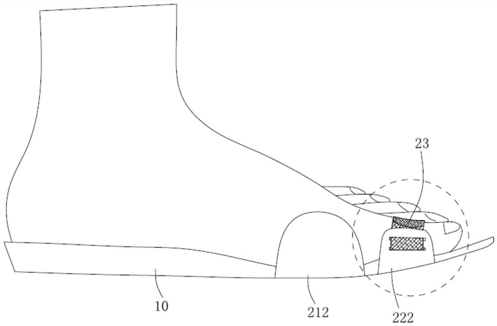 Insole with auxiliary correction function of valgus hallux