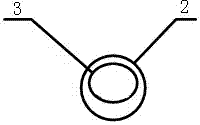 Water-dust-oil automatic separation device for gas sampling