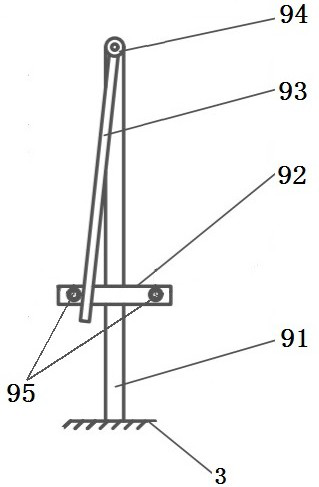 Displacement balance control device for movable pressing plate on cold press and control method of displacement balance control device