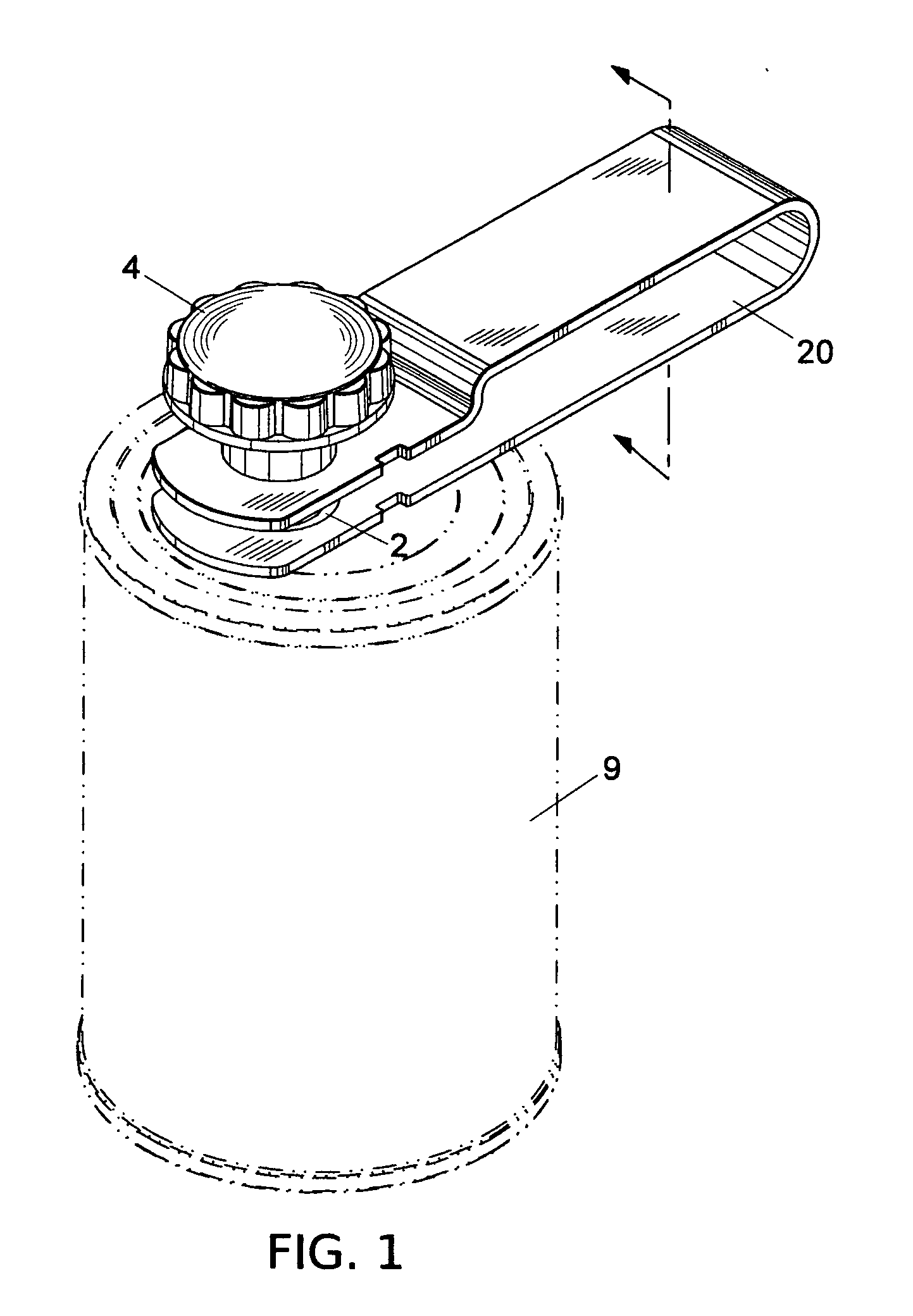 Container piercing device