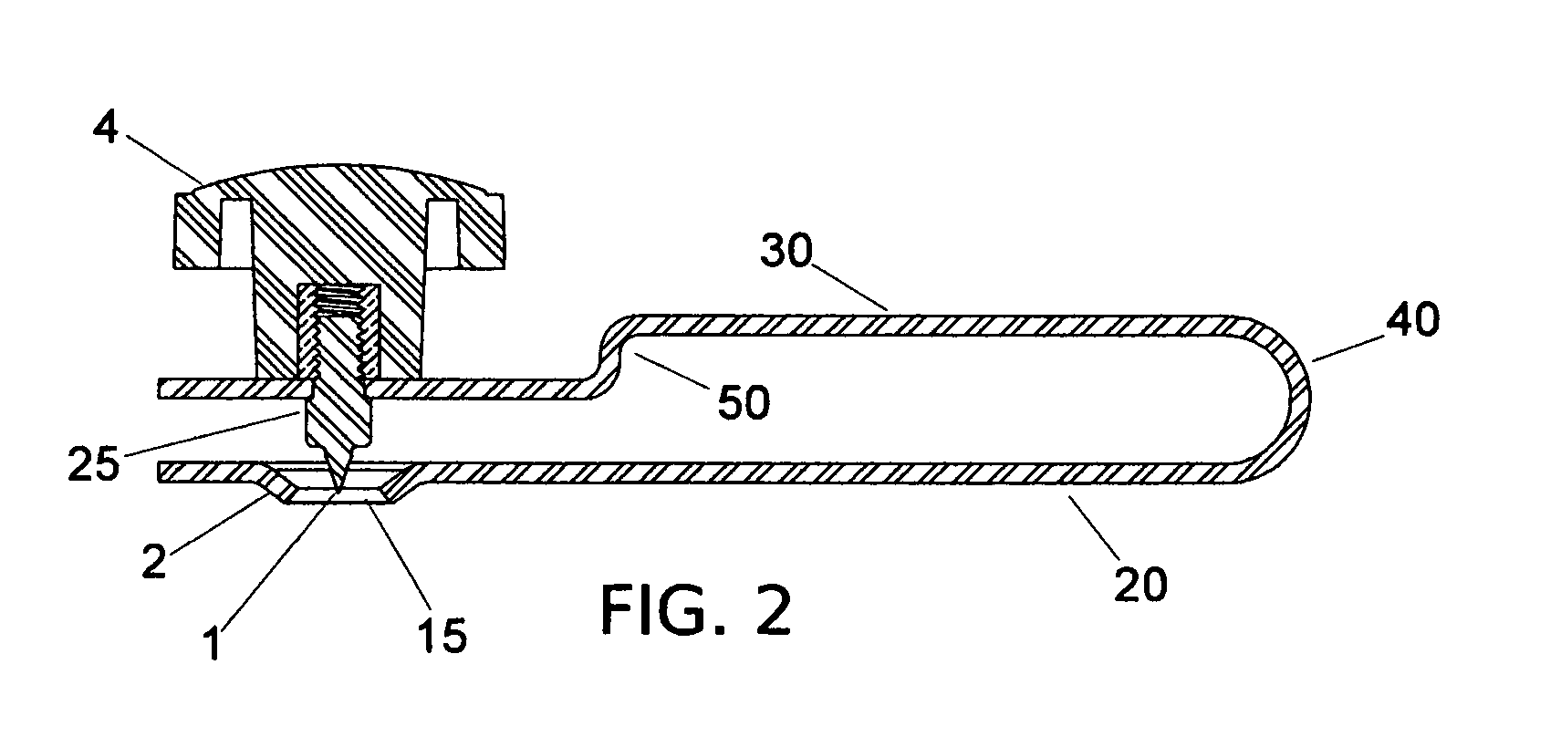 Container piercing device