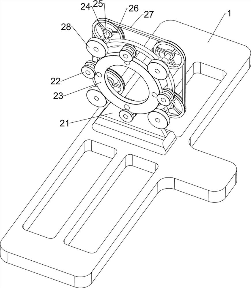 A quick packaging device for medical planting wormwood